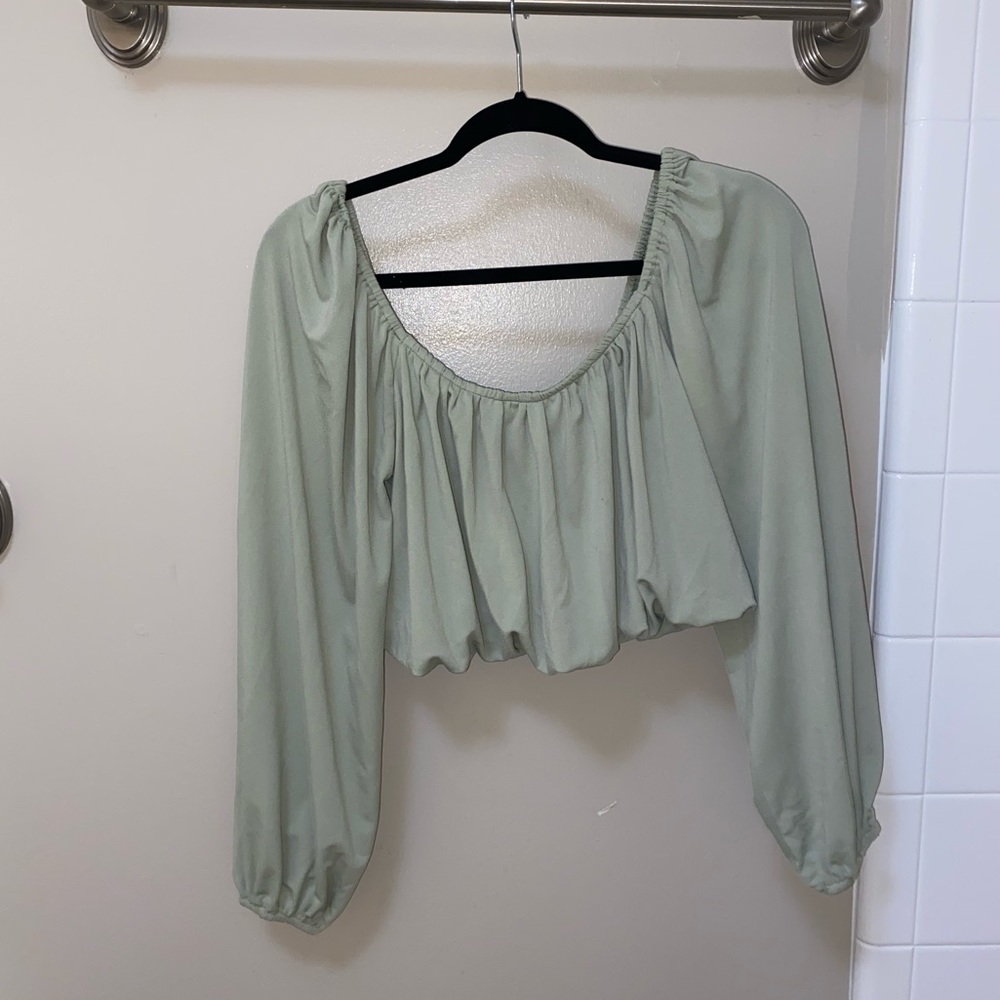 Light Green Blouse